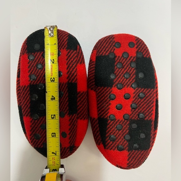 Plaid Baby Bear Slippers - Picture 3 of 5
